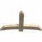 Ekena Millwork Bellingham Rough Sawn Timber Gable Bracket, Douglas Fir, 60"W x 35"H x 4"D x 6"F, 14/12 Pitch GBW060X35X0406BEL00RDF - alternate 3